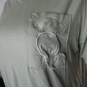 SeaGypsies Crop Alien T Shirt Wish You Were Here S